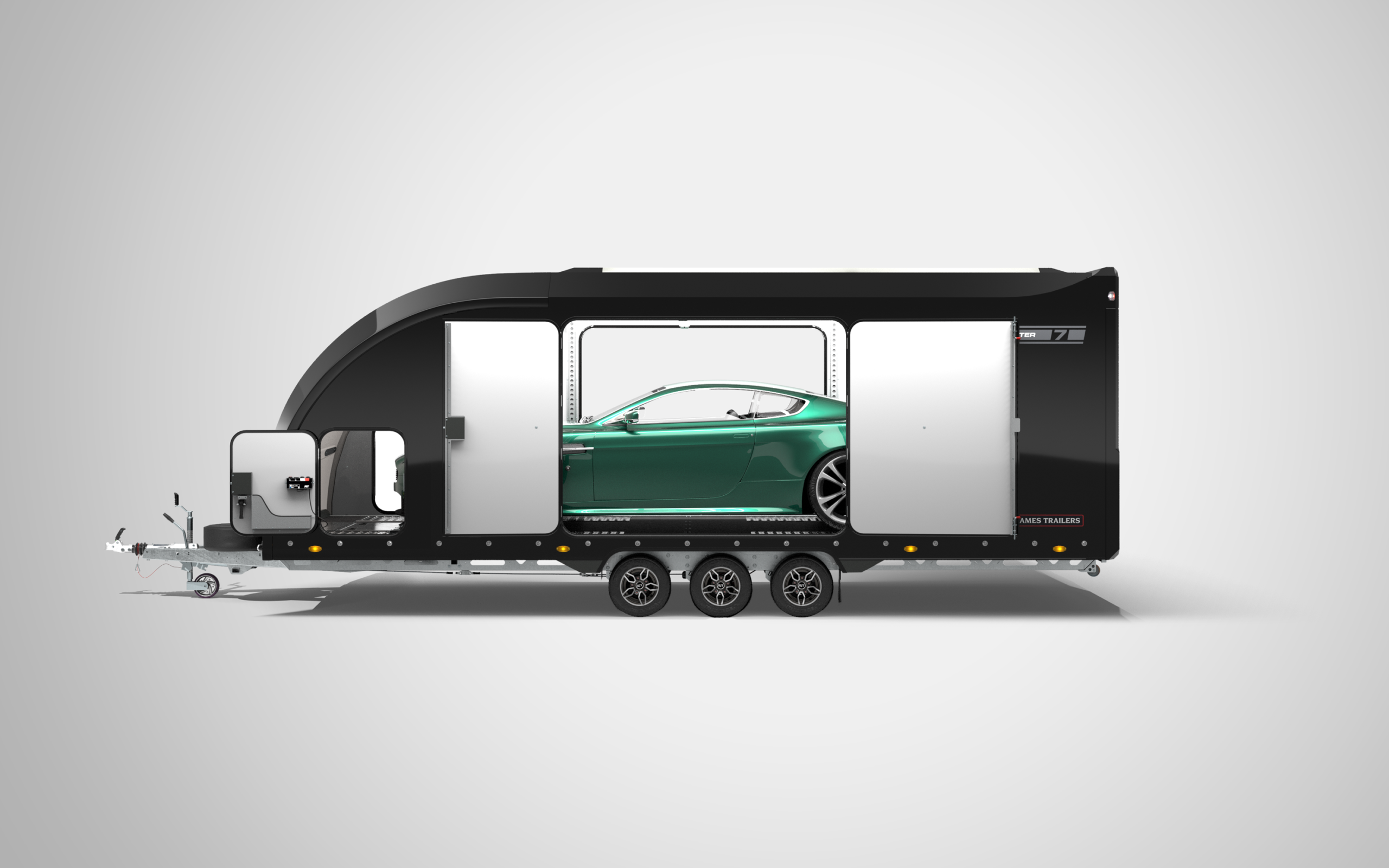 Race Transporter 7 - Porte voiture confidentiel 3500kg