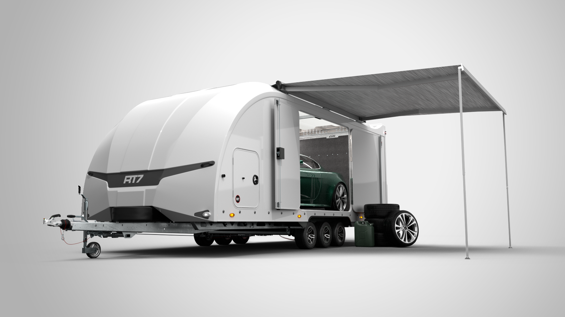 Race Transporter 7 - Porte voiture confidentiel 3500kg