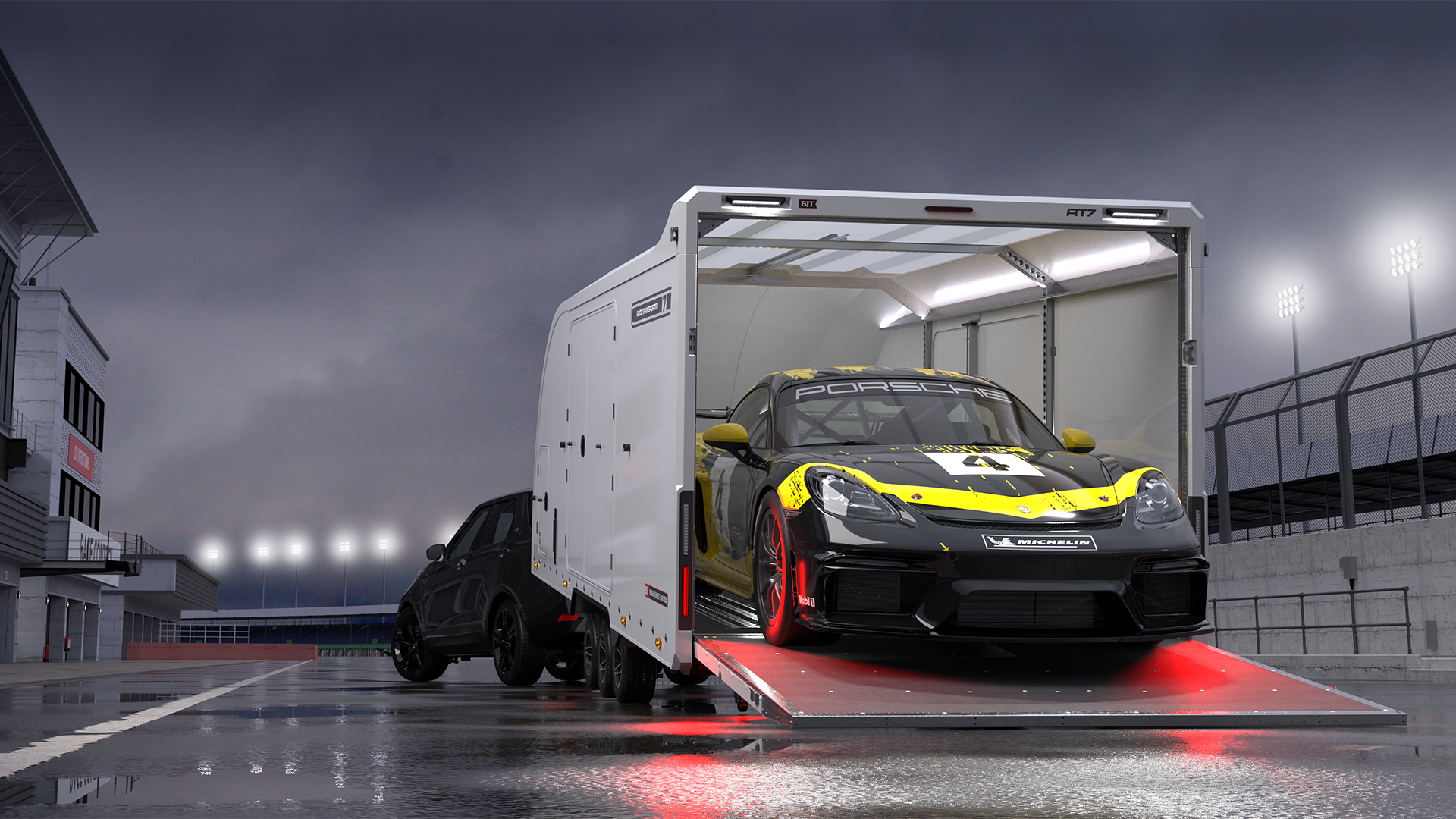 Race Transporter 7 - Porte voiture confidentiel 3500kg