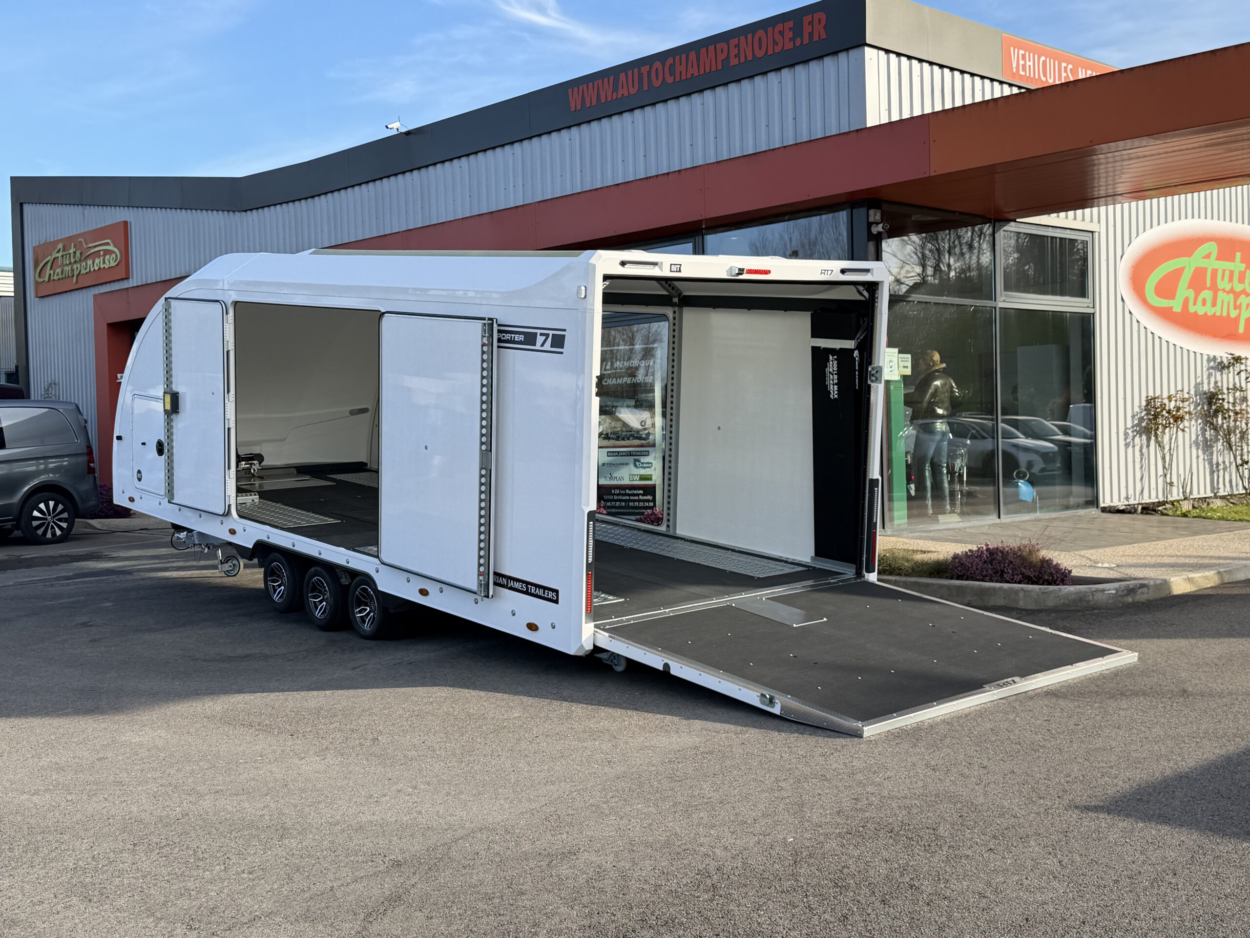 Race Transporter 7 - Porte voiture confidentiel 3500kg