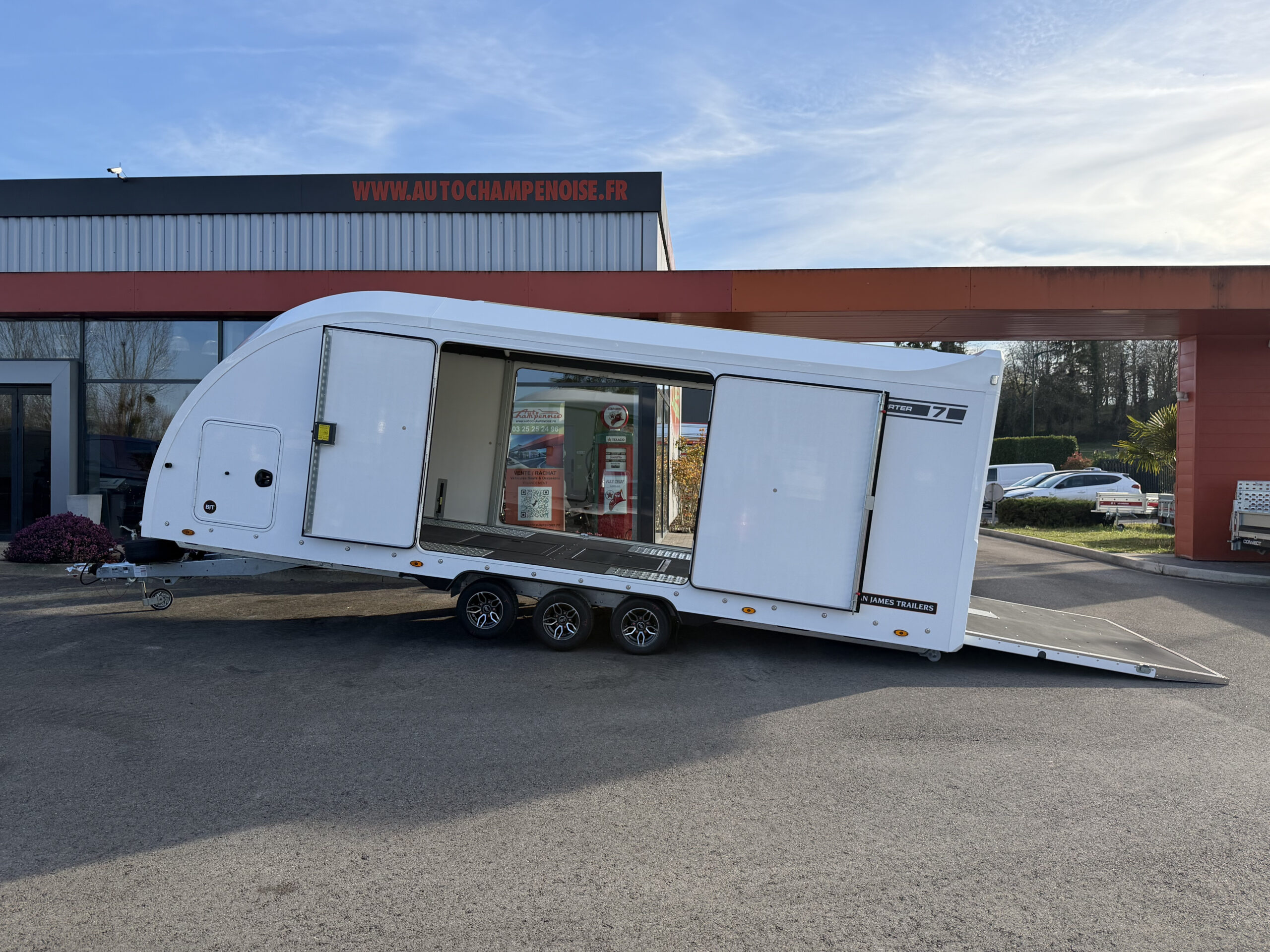 Race Transporter 7 - Porte voiture confidentiel 3500kg
