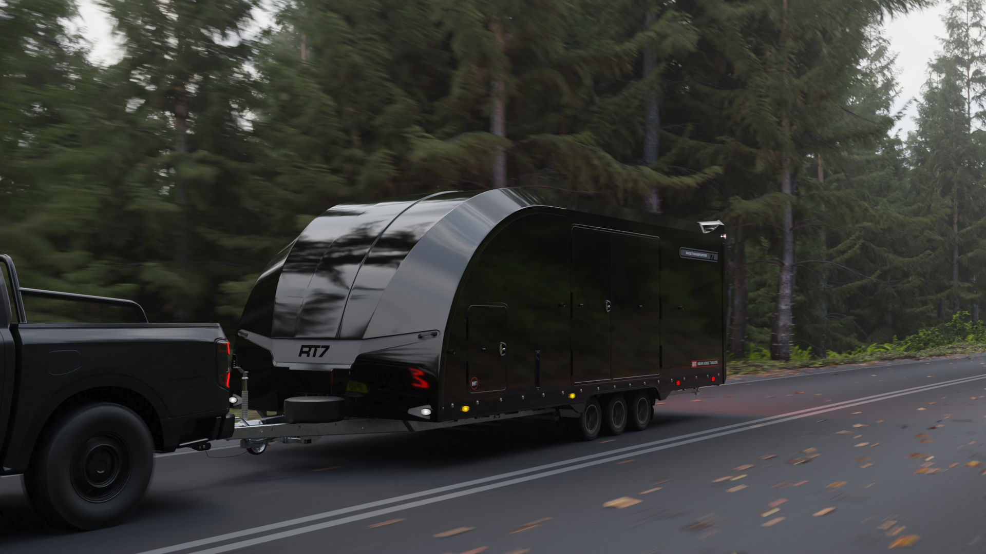 Race Transporter 7 - Porte voiture confidentiel 3500kg