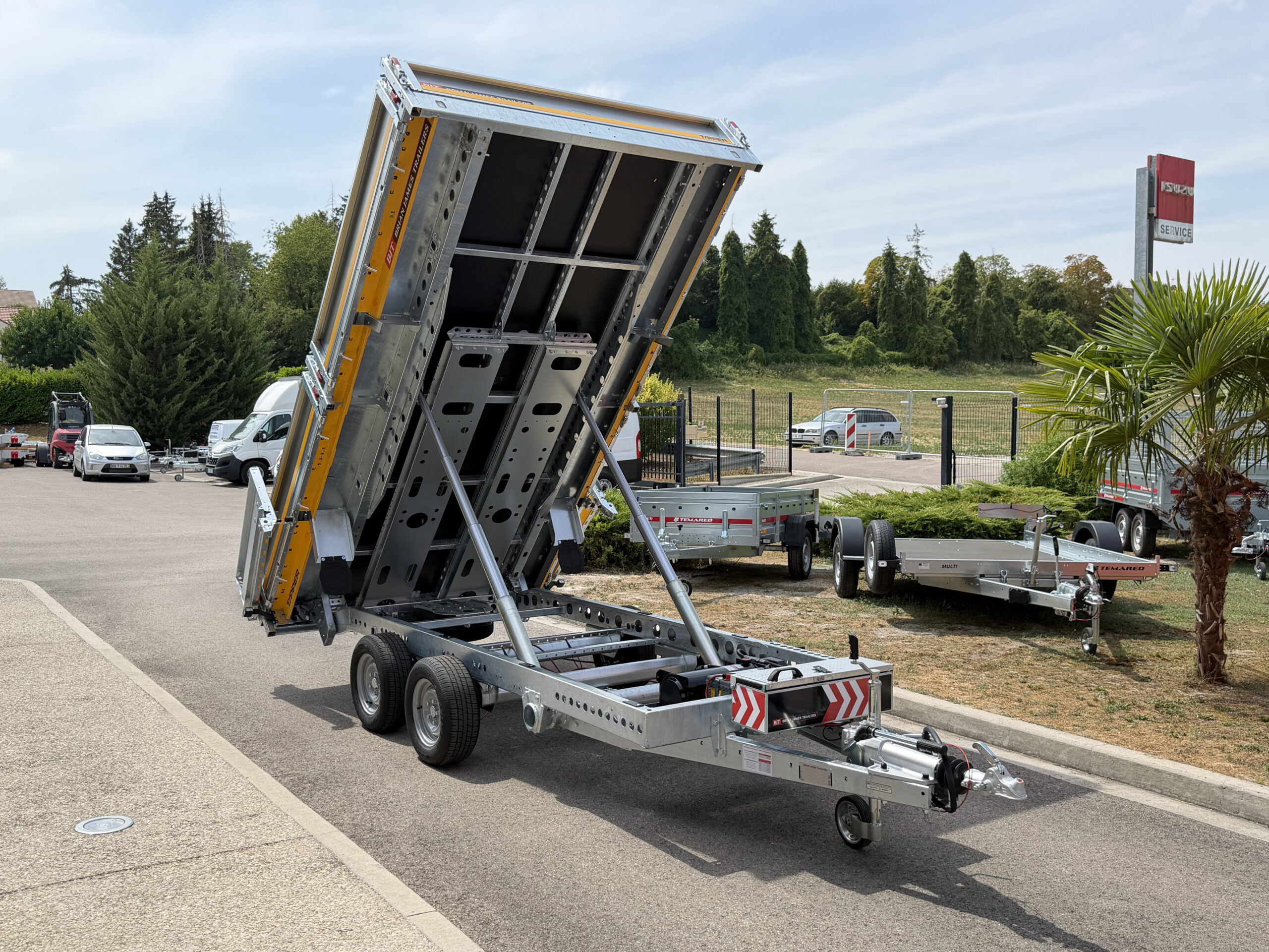 TIPPER 3620-35-2-12 / 3500 KG (2 Essieux)