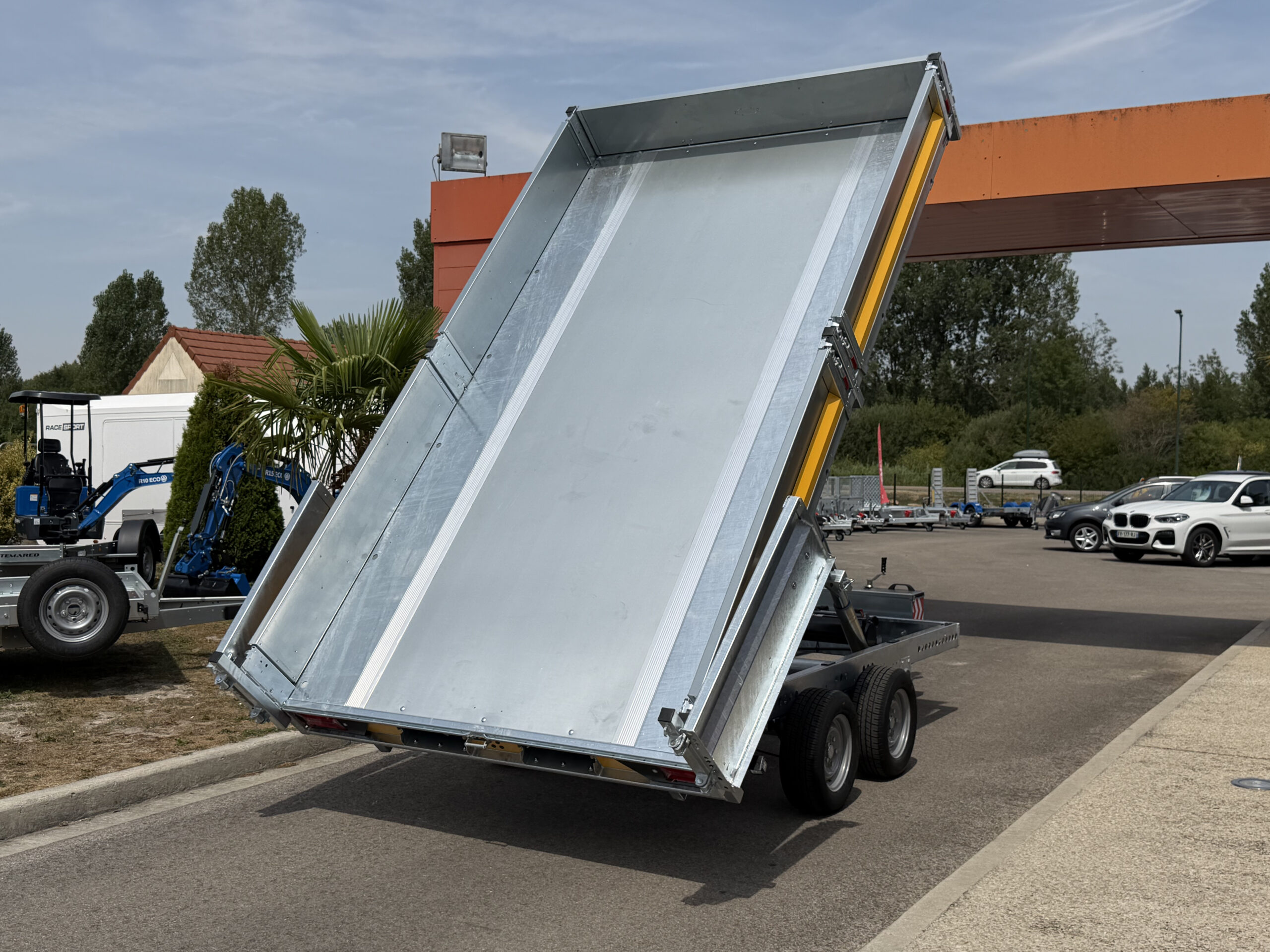 TIPPER 3620-35-2-12 / 3500 KG (2 Essieux)