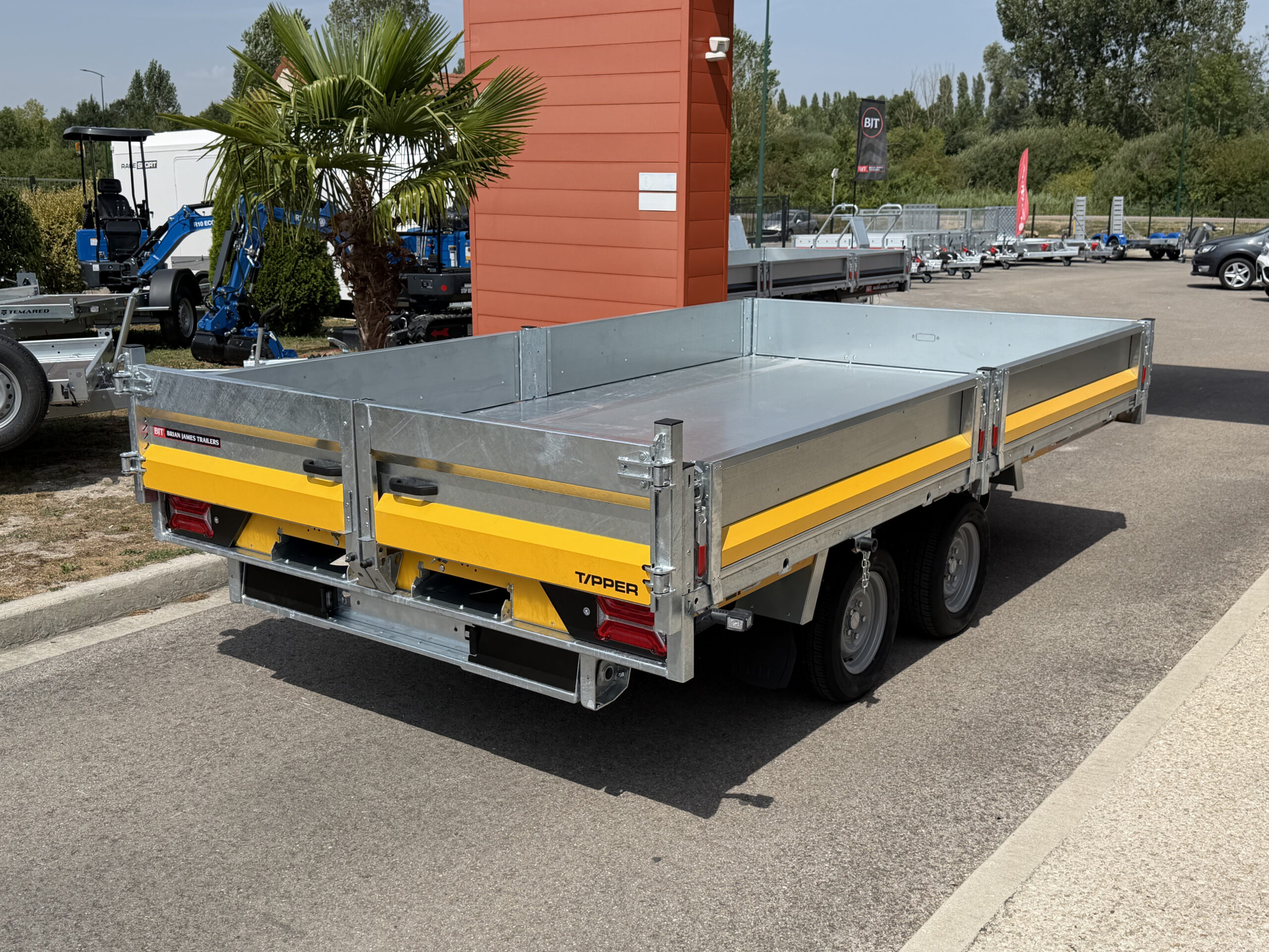 TIPPER 3620-35-2-12 / 3500 KG (2 Essieux)