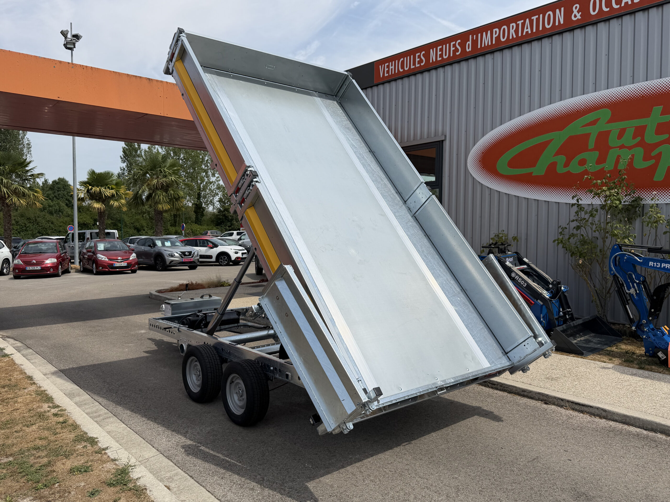 TIPPER 3620-35-2-12 / 3500 KG (2 Essieux)