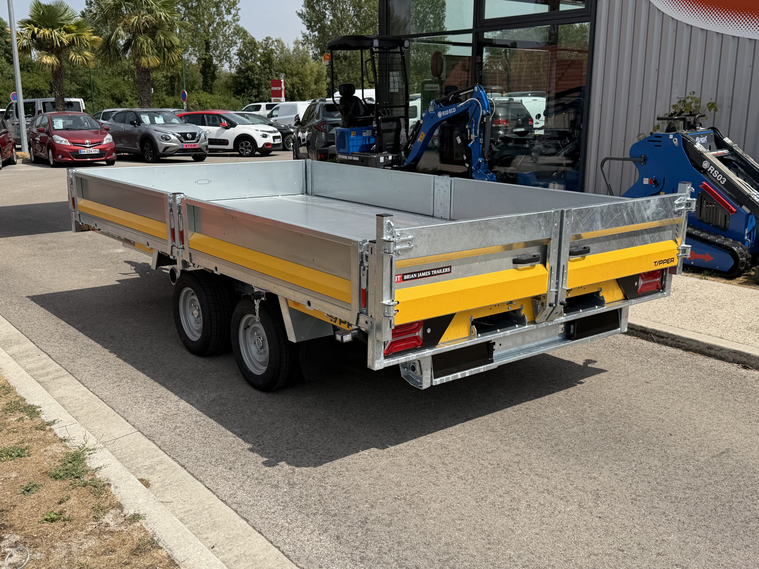 TIPPER 3620-35-2-12 / 3500 KG (2 Essieux)