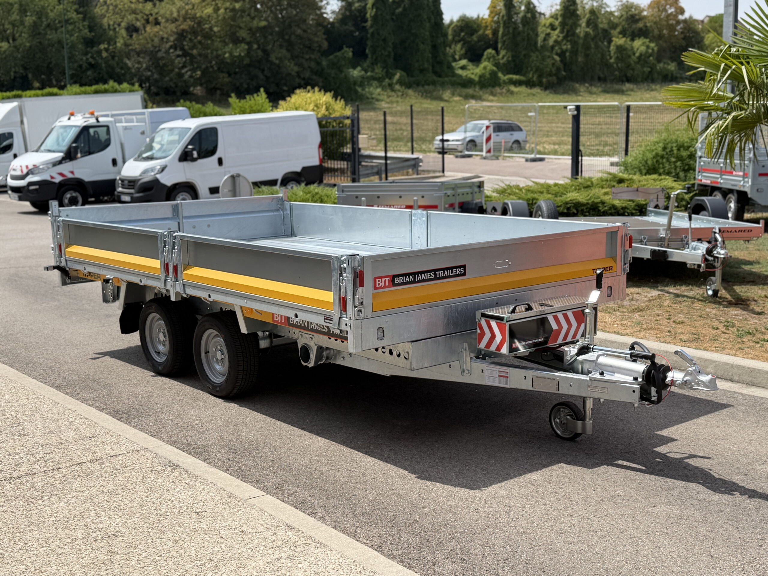 TIPPER 3620-35-2-12 / 3500 KG (2 Essieux)