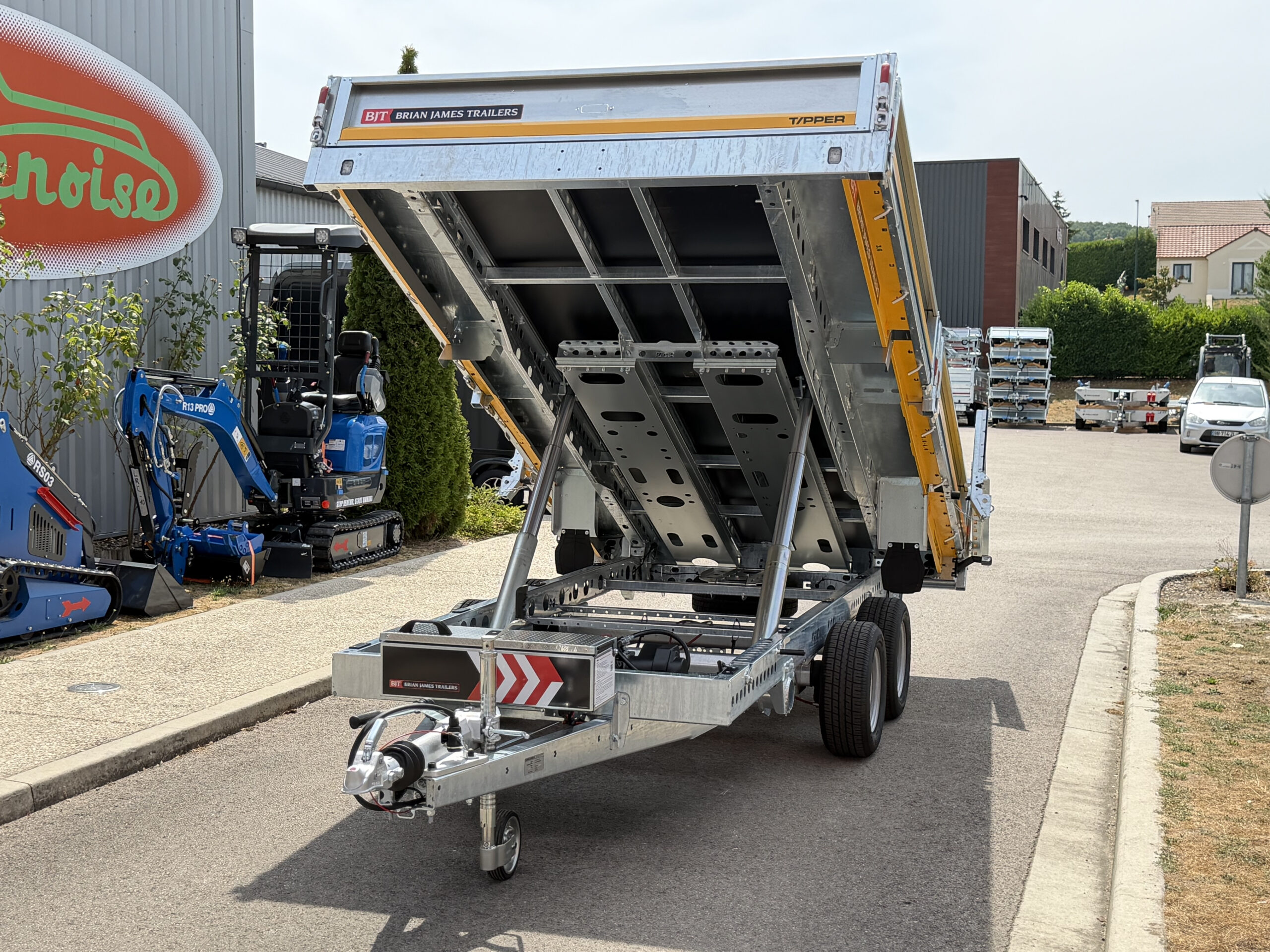 TIPPER 3620-35-2-12 / 3500 KG (2 Essieux)