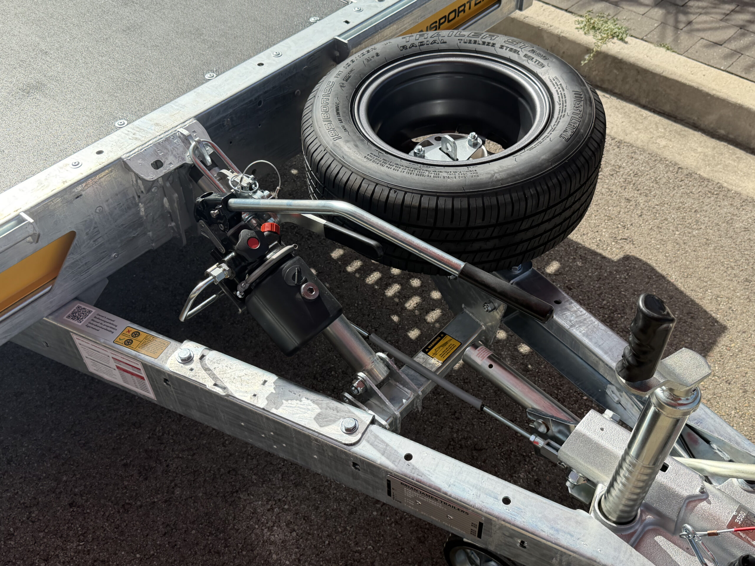 T-TRANSPORTER 5021-35-2-12 - 3500 kg VERSION HAYON
